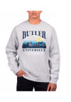 Main image for Uscape Butler Bulldogs Mens Grey Heather Heavyweight Long Sleeve Crew Sweatshirt