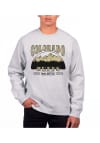 Main image for Uscape Colorado Buffaloes Mens Grey Heather Heavyweight Long Sleeve Crew Sweatshirt