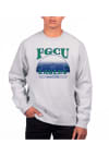 Main image for Uscape Florida Gulf Coast Eagles Mens Grey Heather Heavyweight Long Sleeve Crew Sweatshirt