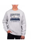 Main image for Uscape Georgetown Hoyas Mens Grey Heather Heavyweight Long Sleeve Crew Sweatshirt