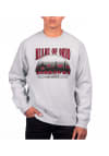 Main image for Uscape Miami RedHawks Mens Grey Heather Heavyweight Long Sleeve Crew Sweatshirt