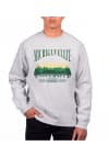 Main image for Uscape Michigan State Spartans Mens Grey Heather Heavyweight Long Sleeve Crew Sweatshirt
