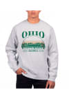 Main image for Uscape Ohio Bobcats Mens Grey Heather Heavyweight Long Sleeve Crew Sweatshirt