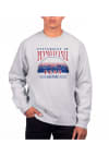 Main image for Uscape Pennsylvania Quakers Mens Grey Heather Heavyweight Long Sleeve Crew Sweatshirt