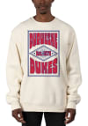 Main image for Uscape Duquesne Dukes Mens White Heavyweight Poster Long Sleeve Crew Sweatshirt