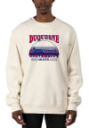 Main image for Uscape Duquesne Dukes Mens White Stars Heavyweight Long Sleeve Crew Sweatshirt