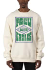 Main image for Uscape Florida Gulf Coast Eagles Mens White Heavyweight Poster Long Sleeve Crew Sweatshirt