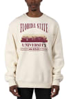 Main image for Uscape Florida State Seminoles Mens White Stars Heavyweight Long Sleeve Crew Sweatshirt