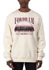 Main image for Uscape Fordham Rams Mens White Heavyweight Long Sleeve Crew Sweatshirt
