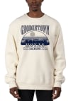 Main image for Uscape Georgetown Hoyas Mens White Heavyweight Long Sleeve Crew Sweatshirt