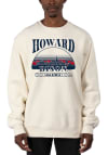 Main image for Uscape Howard Bison Mens White Heavyweight Long Sleeve Crew Sweatshirt