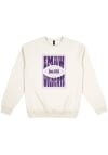 Main image for Mens K-State Wildcats White Uscape Heavyweight Poster Crew Sweatshirt