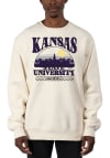 Main image for Mens K-State Wildcats White Uscape Stars Heavyweight Crew Sweatshirt