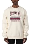 Main image for Uscape Montana Grizzlies Mens White Heavyweight Long Sleeve Crew Sweatshirt