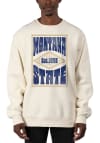 Main image for Uscape Montana State Bobcats Mens White Heavyweight Poster Long Sleeve Crew Sweatshirt