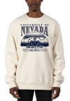 Main image for Uscape Nevada Wolf Pack Mens White Heavyweight Long Sleeve Crew Sweatshirt