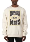 Main image for Uscape Southern Mississippi Golden Eagles Mens White Heavyweight Long Sleeve Crew Sweatshirt