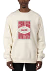 Main image for Uscape Stanford Cardinal Mens White Heavyweight Long Sleeve Crew Sweatshirt