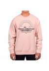 Main image for Uscape TCU Horned Frogs Mens Pink Heavyweight Long Sleeve Crew Sweatshirt