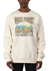 Main image for Uscape Wake Forest Demon Deacons Mens White Heavyweight Long Sleeve Crew Sweatshirt