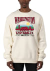 Main image for Uscape Washington State Cougars Mens White Heavyweight Long Sleeve Crew Sweatshirt