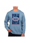 Main image for Uscape Florida Atlantic Owls Mens Blue Pigment Dyed Long Sleeve Crew Sweatshirt