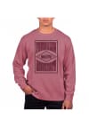 Main image for Uscape Fordham Rams Mens Maroon Pigment Dyed Long Sleeve Crew Sweatshirt