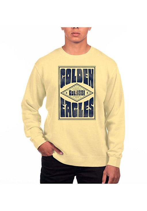 Uscape Marquette Golden Eagles Pigment Dyed Sweatshirt Yellow