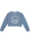 Main image for Uscape Delaware Fightin' Blue Hens Womens Blue Pigment Dyed Crop Crew Sweatshirt