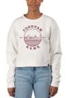 Main image for Uscape Fordham Rams Womens Ivory Pigment Dyed Crop Crew Sweatshirt