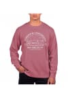 Main image for Uscape Fordham Rams Mens Maroon Pigment Dyed Voyager Long Sleeve Crew Sweatshirt