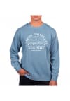 Main image for Uscape Xavier Musketeers Mens Blue Pigment Dyed Long Sleeve Crew Sweatshirt