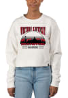 Main image for Uscape Western Kentucky Hilltoppers Womens White Pigment Dyed Crop Crew Sweatshirt