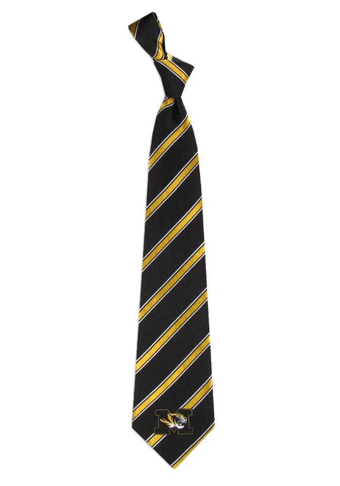 Missouri Tigers Checked Woven Poly Tie 