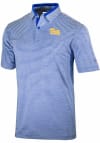 Main image for Mens Pitt Panthers Blue Columbia Heat Seal Golden Hills Short Sleeve Polo Shirt