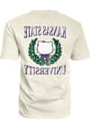 Main image for K-State Wildcats Ivory Blue 84 Hello Two Ways Short Sleeve T-Shirt