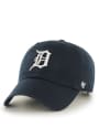 Detroit Tigers 47 Clean Up Adjustable Hat - Navy Blue