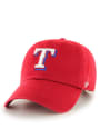 Texas Rangers 47 Clean Up Adjustable Hat - Red