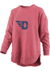 Main image for Pressbox Dayton Flyers Womens Red Bakersfield Crew Sweatshirt