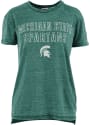 Michigan State Spartans Womens Vintage T-Shirt - Green