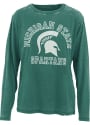 Michigan State Spartans Womens Selena T-Shirt - Green