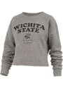 Wichita State Shockers Womens Visalia Crew Sweatshirt - Grey