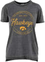 Iowa Hawkeyes Womens Ella Seal T-Shirt - Black