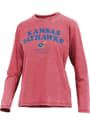 Kansas Jayhawks Womens Visalia T-Shirt - Red