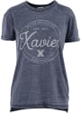 Xavier Musketeers Womens Ella Seal T-Shirt - Navy Blue