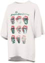 Michigan State Spartans Womens Rock and Roll T-Shirt - Ivory