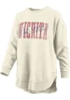 Main image for Pressbox Wichita Womens Ivory Script Crew Sweatshirt