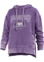 Manhattan Womens Hooded Sweatshirt - Purple