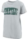 Michigan State Spartans Womens Burnout Everest T-Shirt - Grey