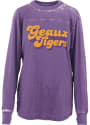 LSU Tigers Womens Vintage T-Shirt - Purple